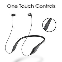 One touch control button for call and music