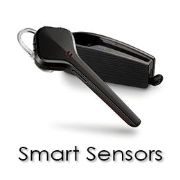The headset senses calls with the smart sensor technology