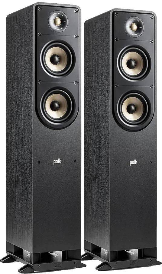 Polk Audio Signature Elite ES50 latest Dolby Atmos or DTS:X and Power Port bass High-Resolution Floorstanding Speaker pair  zoom image