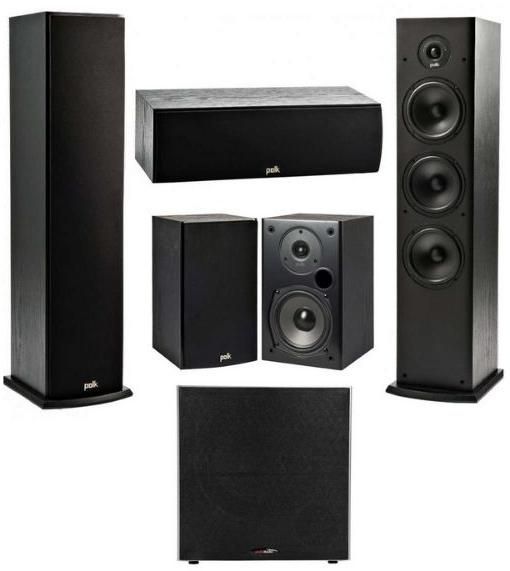 Polk Audio Fusion T Series 5.1 Channel Home Theater System zoom image