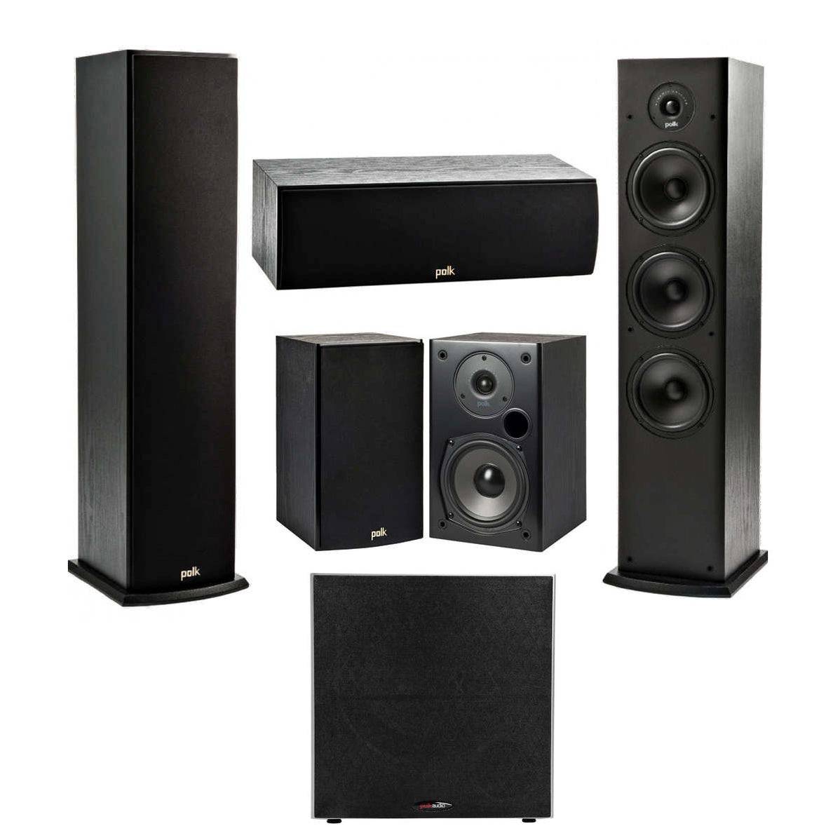 Buy Polk Audio Fusion T Series 5.1 Channel Home Theater System Online