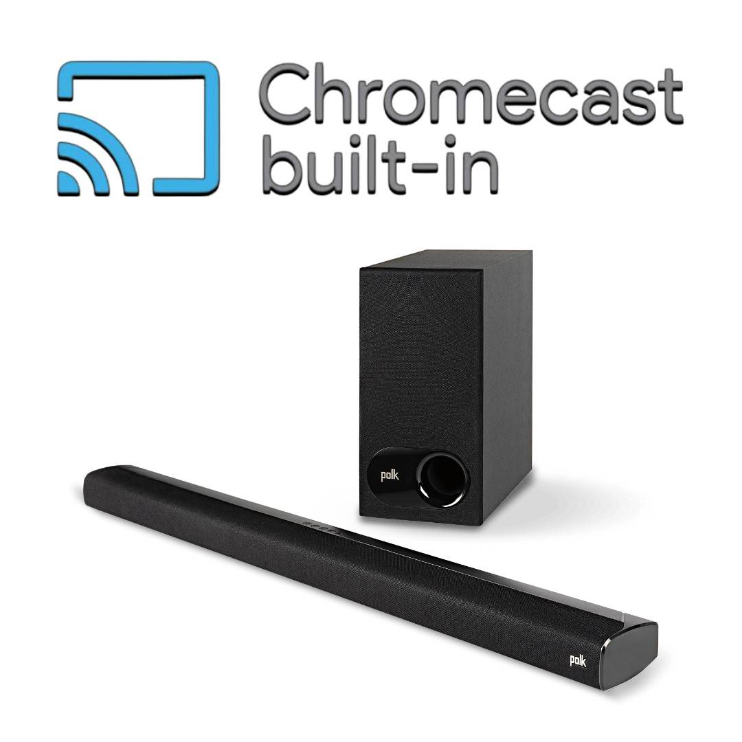Inbuilt Google Chromecast