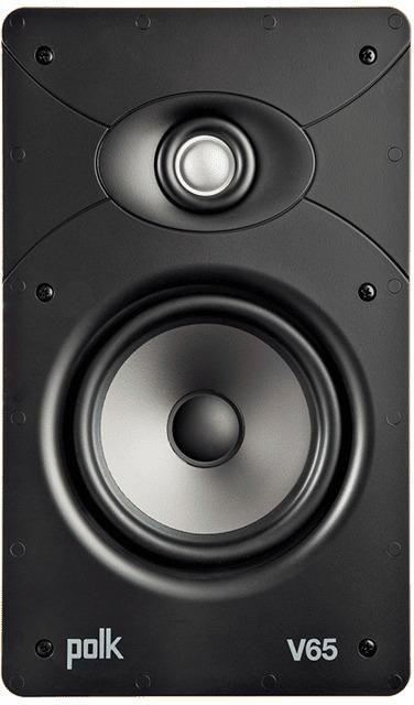 Polk Audio V65 High Performance Lightweight In-Wall Rectangular Speaker zoom image