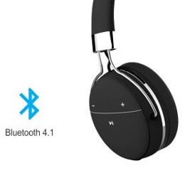 Option of connecting via Bluetooth or AUX cable