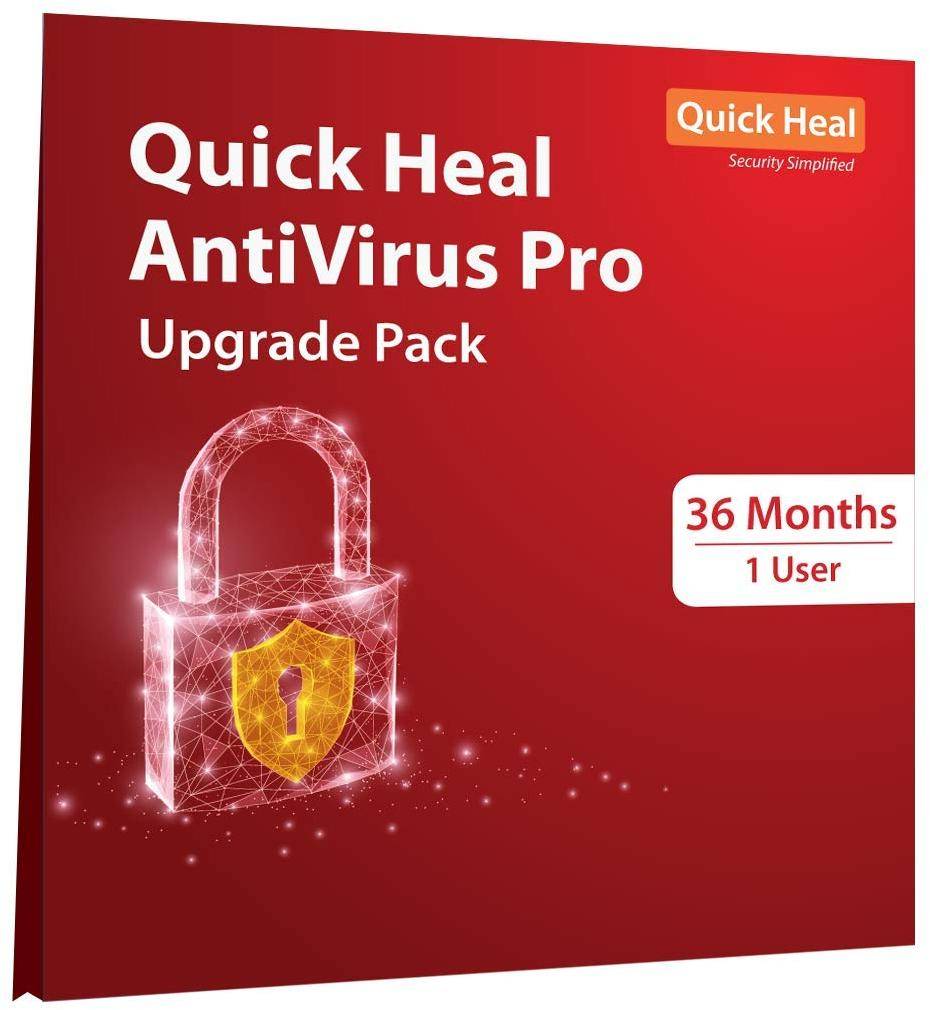 Quick Heal Antivirus Pro Renewal LS1UP (1 User 3 Year) zoom image