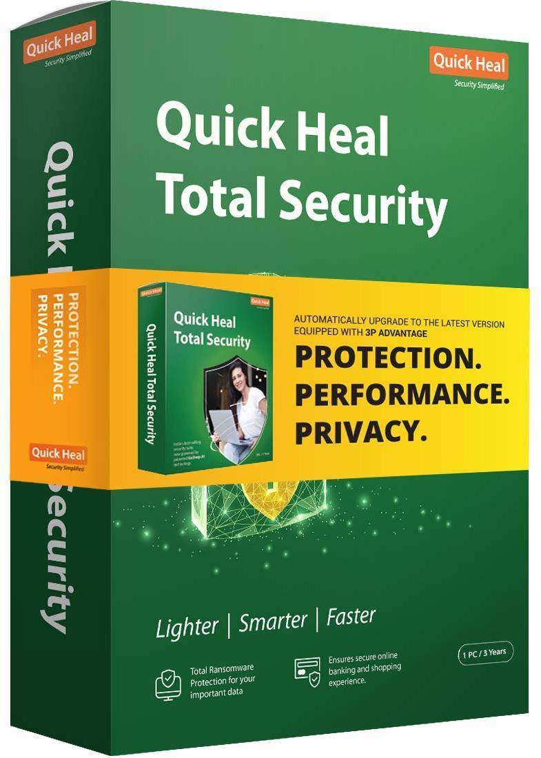 Quick Heal Total Security TS1 (1 User 3 Year) zoom image