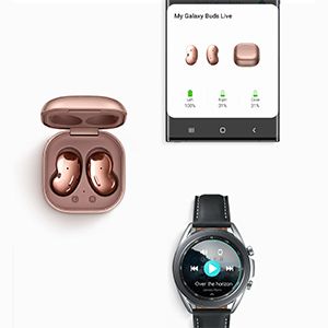 Link your Galaxy Buds Live to your Galaxy devices