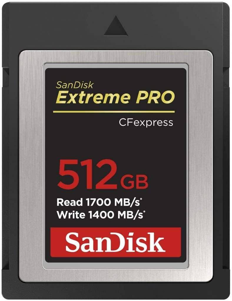 SanDisk Extreme Pro CFexpress 512 GB XQD Card Class 10 1700 MB/s Memory Card zoom image