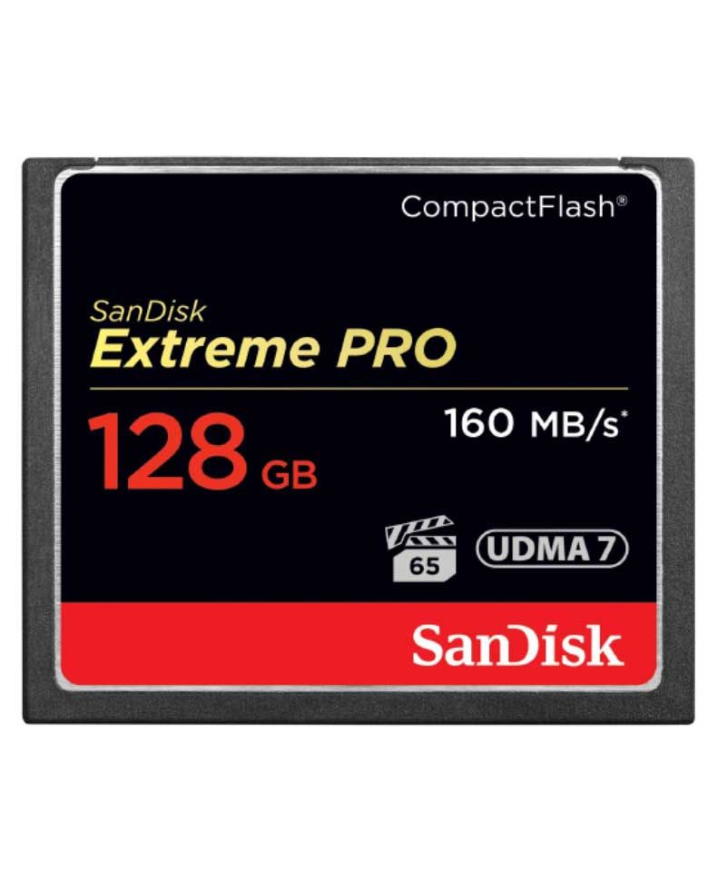 Buy Sandisk Extreme Pro 128gb Compact Flash Memory Card Online In India