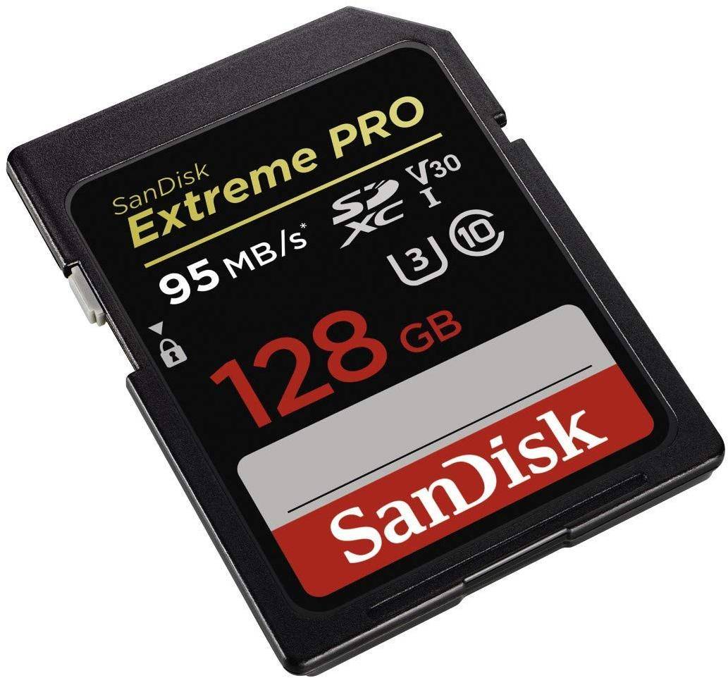 SanDisk Extreme Pro 128GB UHS-I SDXC Memory Card  zoom image