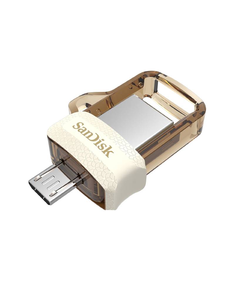 SanDisk 32GB Ultra Dual USB 3.0 OTG Pen Drive (Gold) zoom image