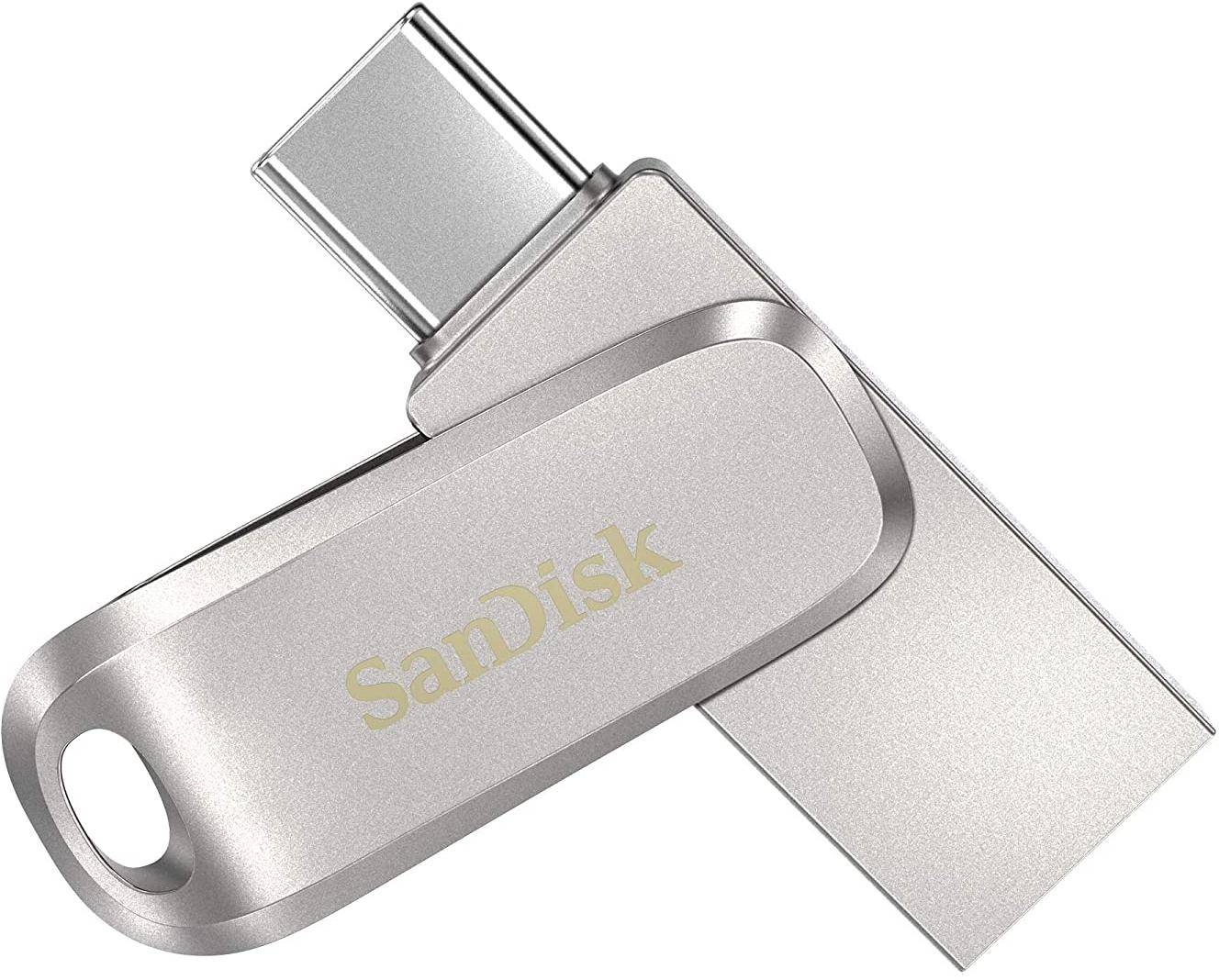 SanDisk Ultra Dual Drive Luxe Type C 128 GB  Flash Drive (SDDDC4-128G-I35) zoom image