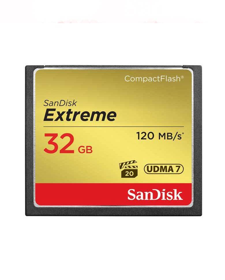 SanDisk Extreme 32GB CompactFlash Memory Card  zoom image