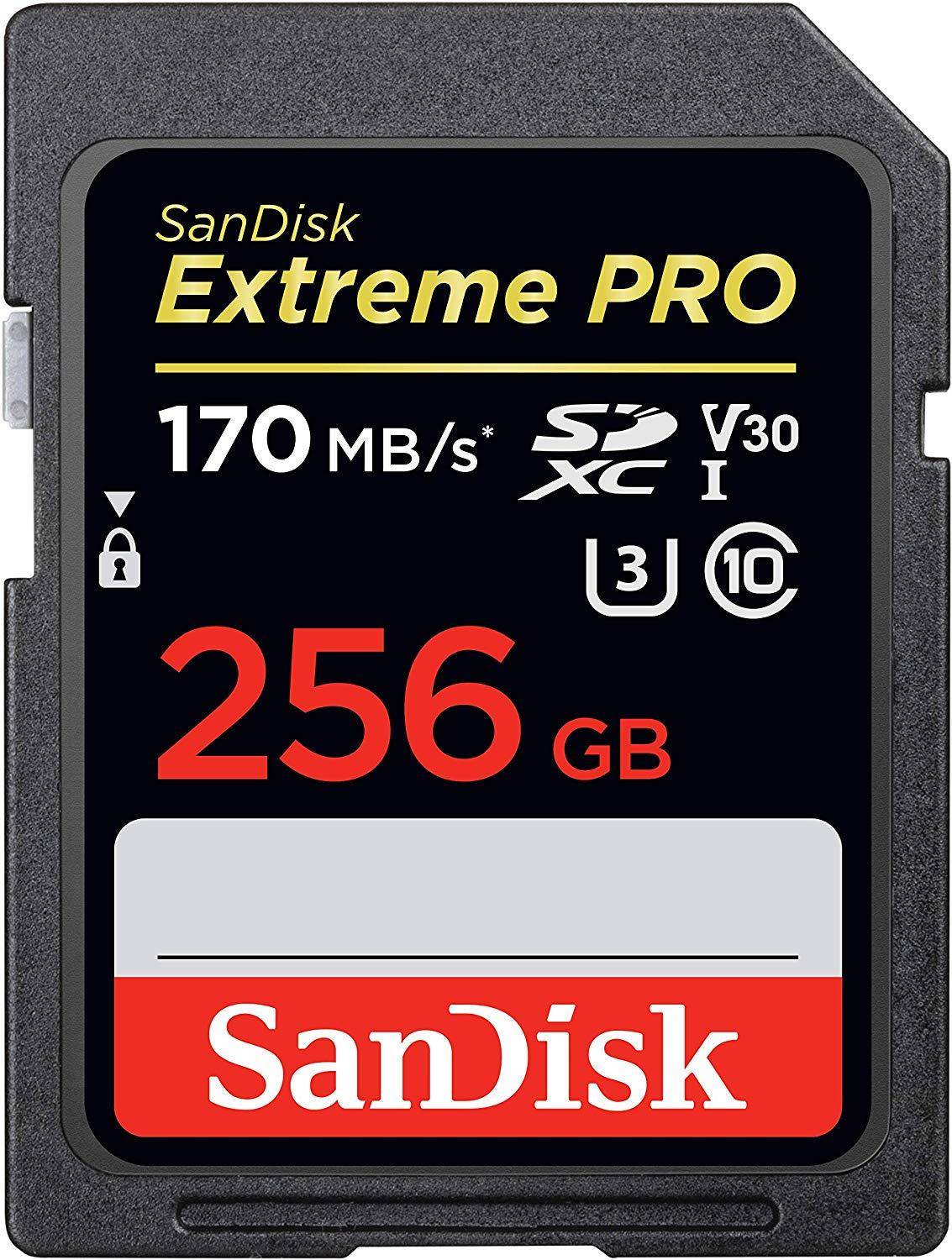 Buy Sandisk Extreme PRO SDXC UHS-I 256 GB Memory Card Online In India At  Lowest Price | Vplak