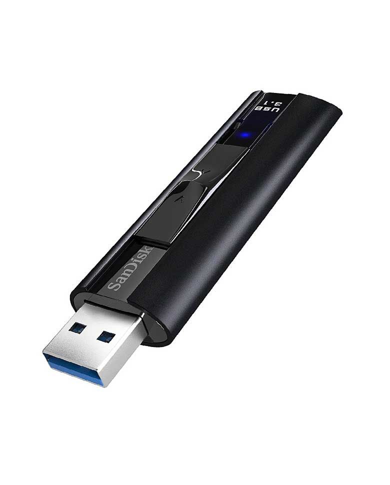 SanDisk Extreme Pro 256GB USB 3.1 Flash Drive (Black) zoom image