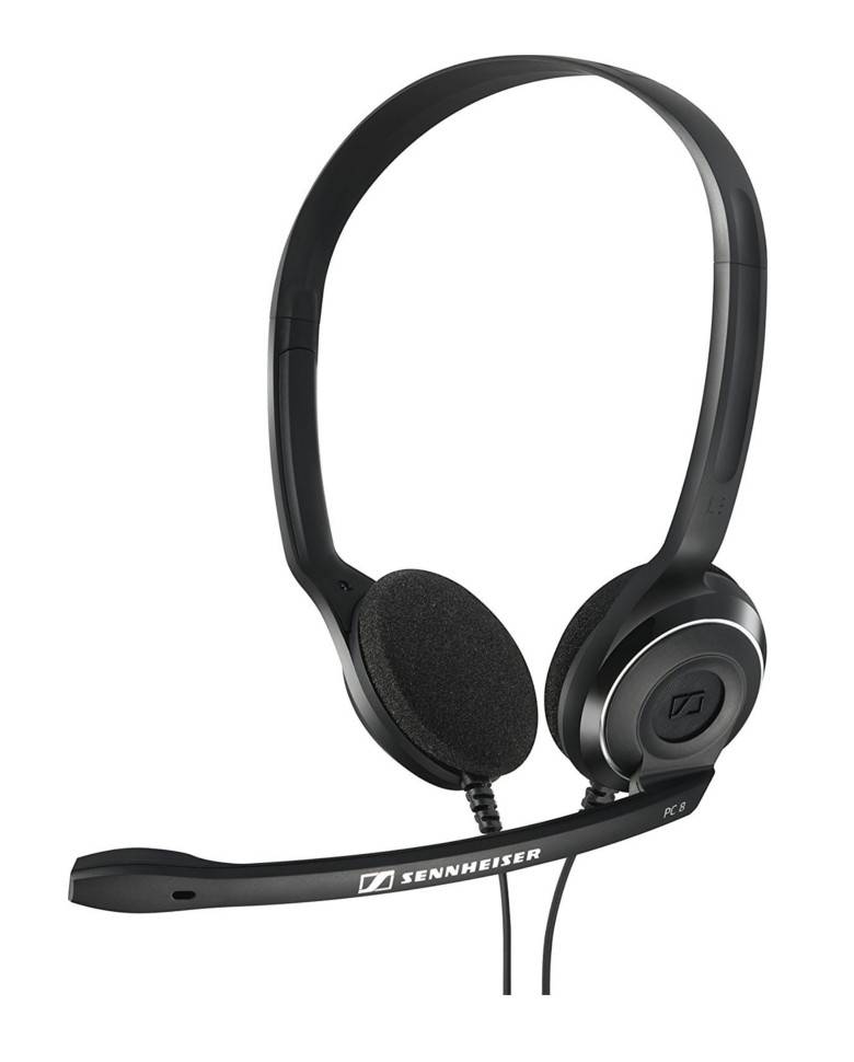 Buy Sennheiser Pc 8 Overear Usb Voip Headphone With Mic Online At