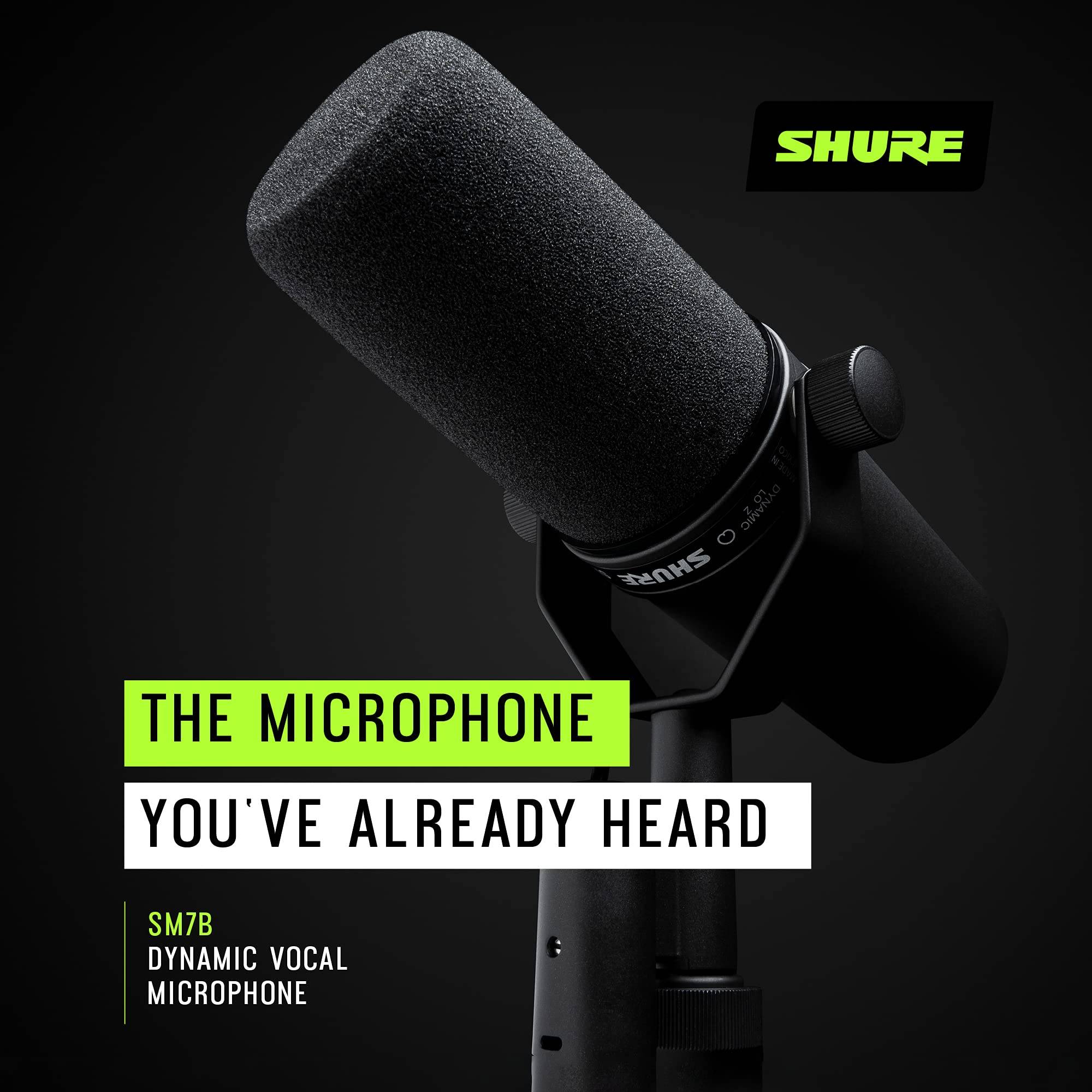 Shure SM7B is Your Key to Professional Audio