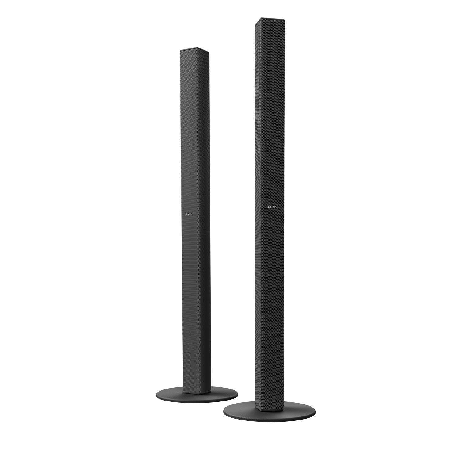 Tall-Boy speakers with Surround Sound