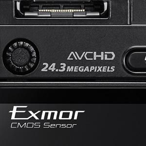 24.3 mp exmor cmos sensor