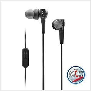 The inbuilt mic of MDR XB55AP allows you to attend calls and the remote can be used switch between tracks