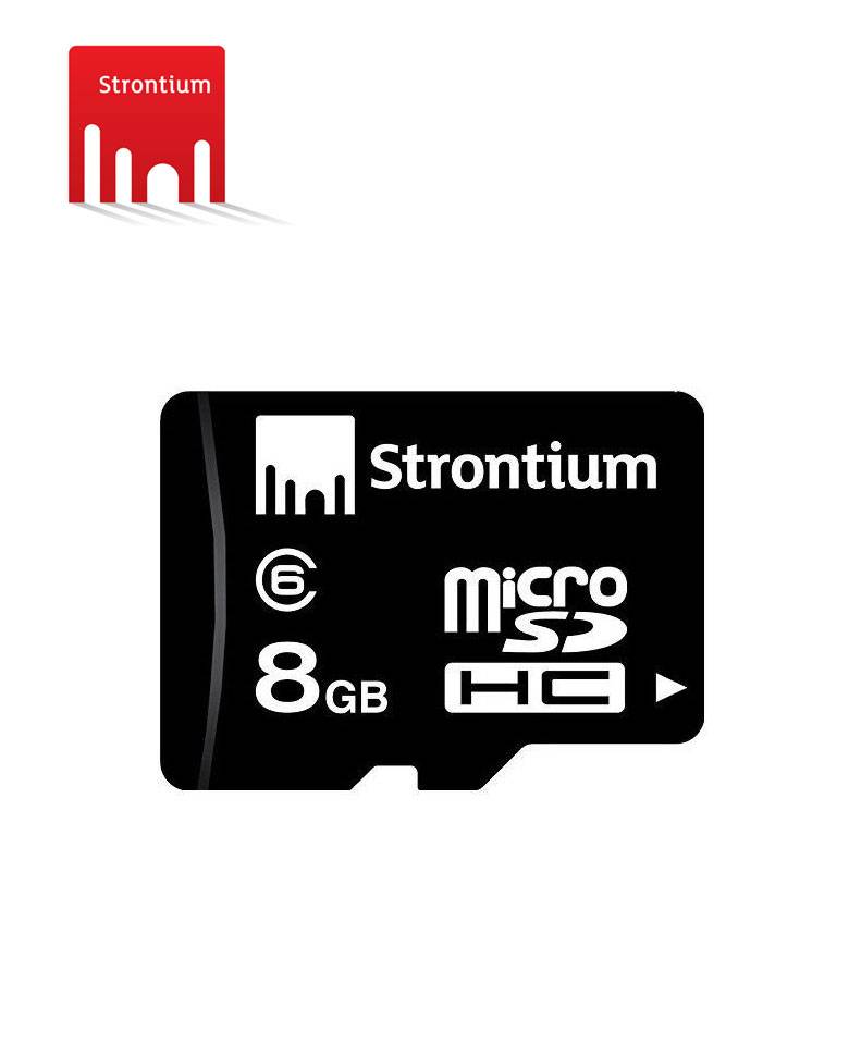 Buy Strontium8gb Microsdhc Class 6 Memory Card 6mbps Minimum Speed