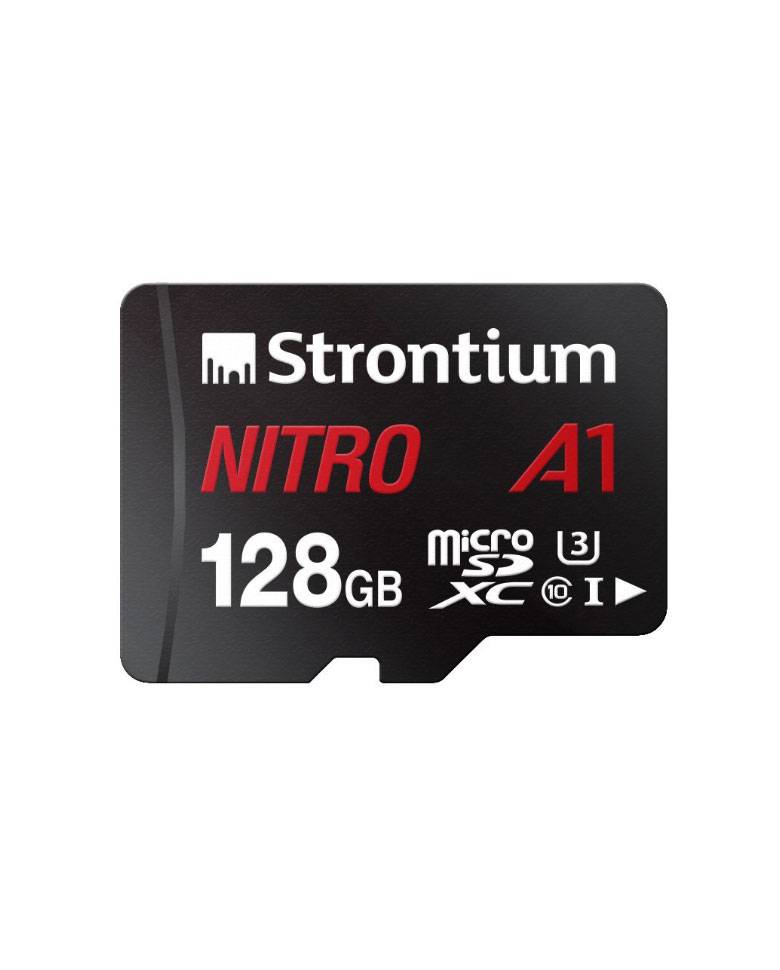 Strontium Nitro A1 128GB Micro SDXC Memory Card (SRN128GTFU3A1A) zoom image