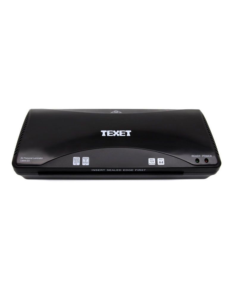 texet lma4 v a4 laminator black