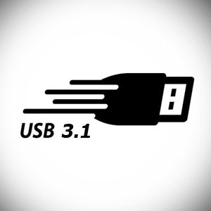 Faster USB 3.1 connectivity
