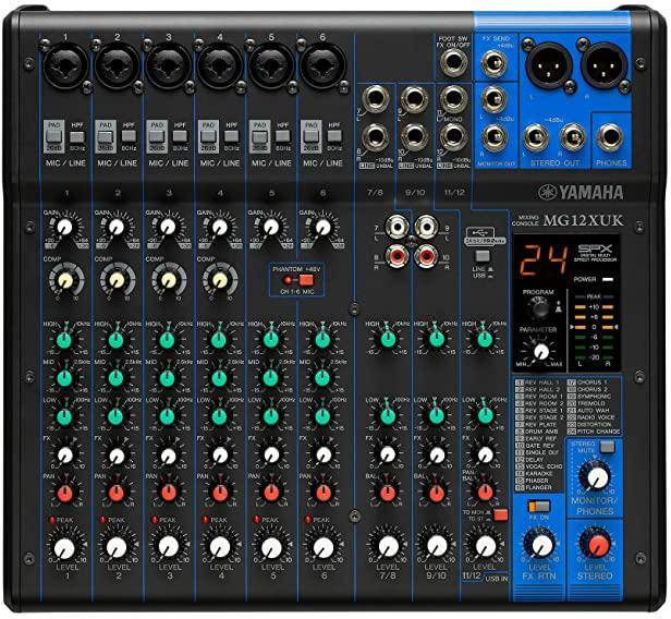 Buy Yamaha MG12XUK digital mixer Online in India at Lowest Price VPLAK