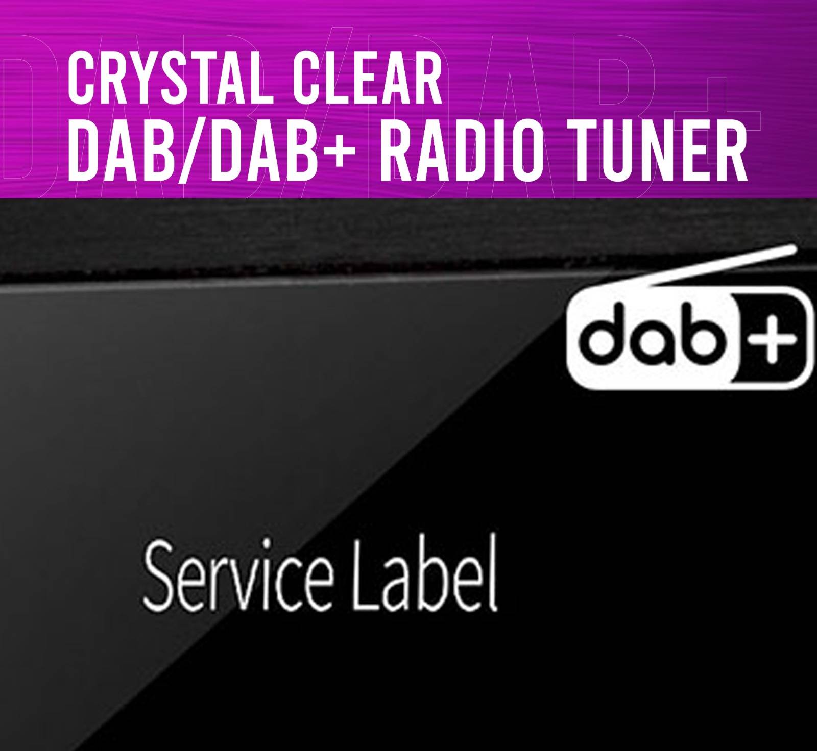 Crystal Clear DAB/DAB+ Radio Tuner
