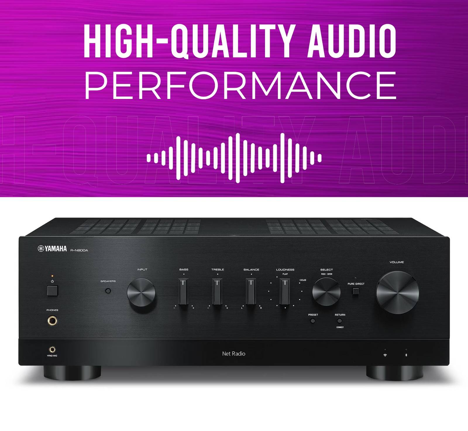 High-Quality Audio Performance