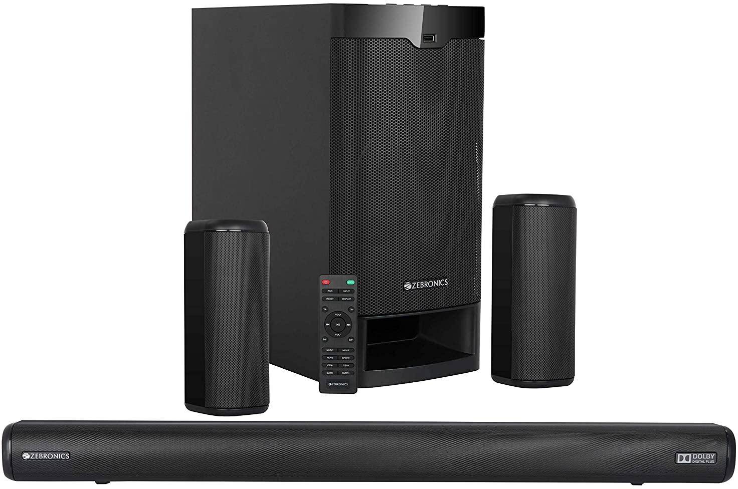 Buy Zebronics ZEB Juke Bar 9400 Pro Dolby 5.1 Soundbar Online in