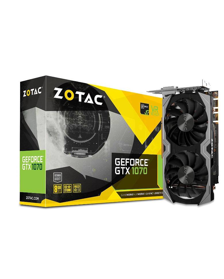 Zotac GeForce GTX 1070 Mini 8GB Graphic Card (ZT-P10700G-10M ) zoom image